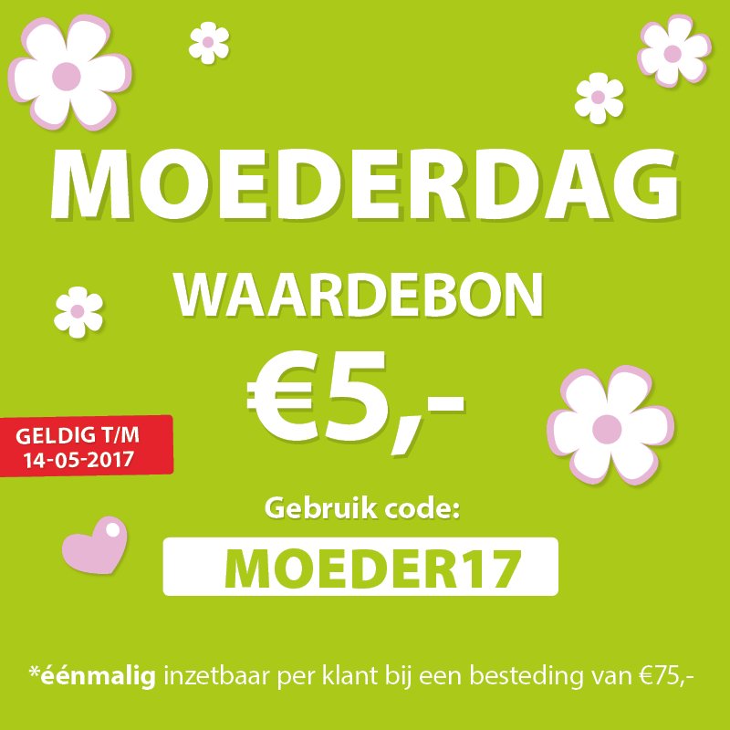 Extra #korting voor #moederdag -&gt; agradi.nl