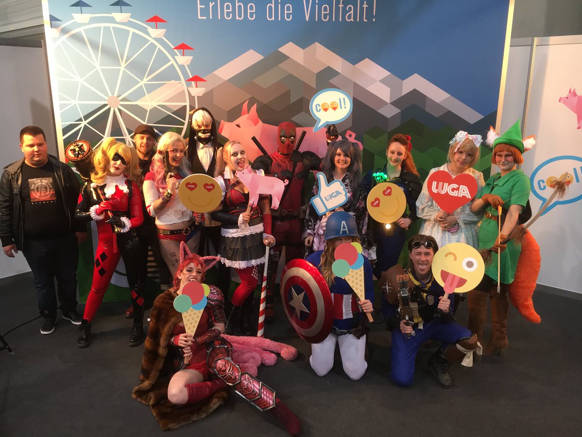 infoklickCH's tweet photo. Erlebe die Vielfalt - das #luga17-Motto passt bestens zu unserer Sonderschau. Intensive, aber sehr sehr tolle Tage: https://t.co/kqVJRYIe3u https://t.co/vreqe5pny6