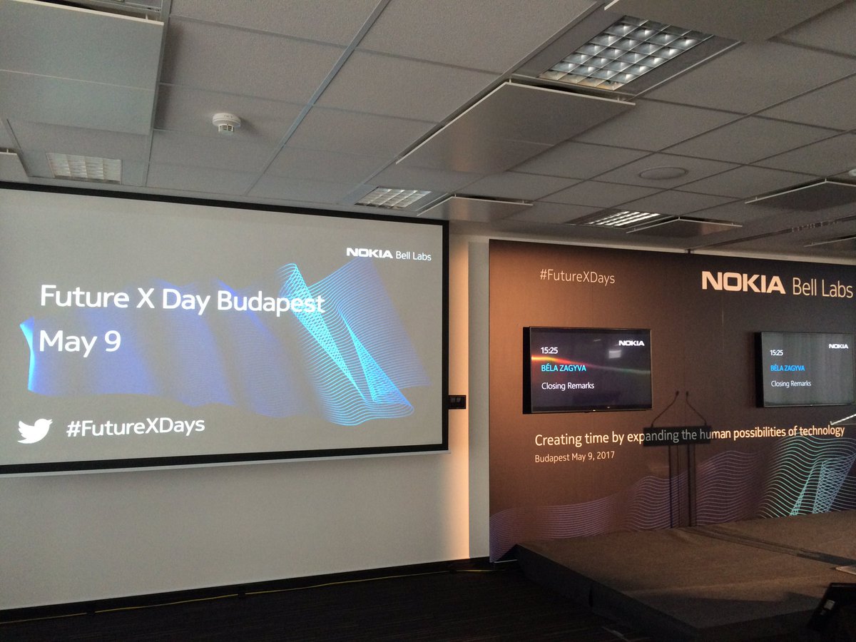 dbedekovich's tweet photo. Future-X is here! 😊 - #nokia #budapest #FutureXDays #innovation #maketechhuman #hungary #APIs https://t.co/NK1R6RH3lc