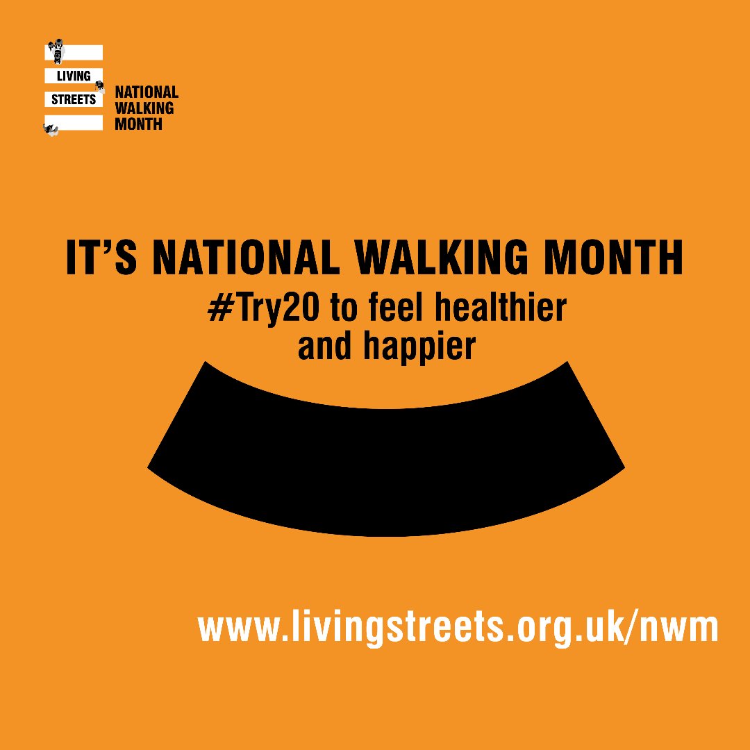 National Walking Month crwd.fr/2pUJwgE