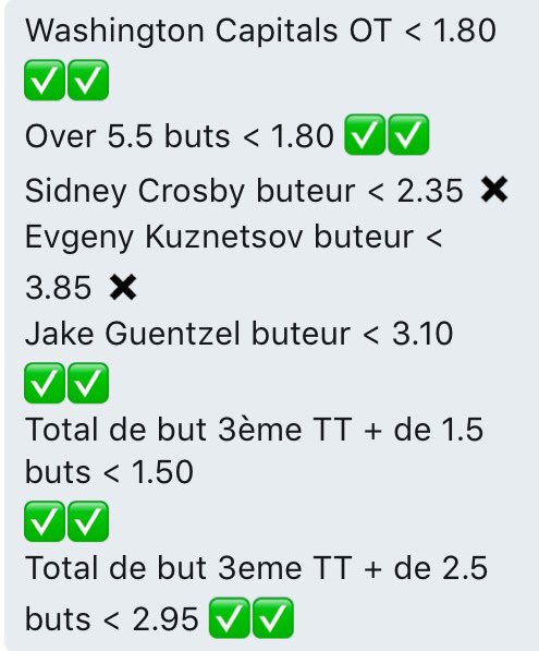 Stoy____'s tweet image. Les résultats hockey 🏑