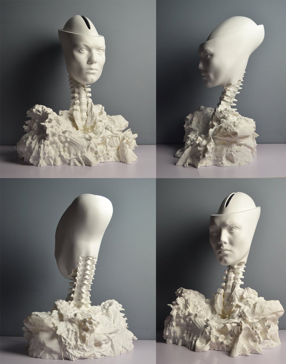 iMakrStore's tweet image. Our custom #3dprinted @MiniYou3D sculpture for artist Daniel Lismore due to be exhibited at the #BiennaleArte2017