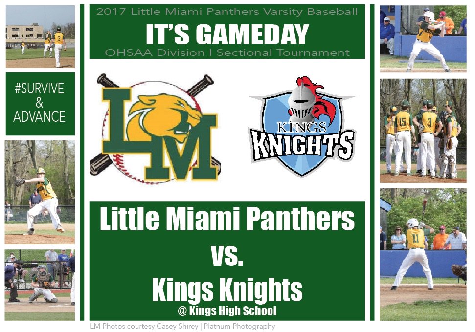 LM_Athletics's tweet photo. Who'll stop the rain? @LMBaseballTeam is ready to start Round 1 of the D1 post-season tourney TODAY against Kings at Kings. Game time 5 p.m. https://t.co/ocmhhUM0rW