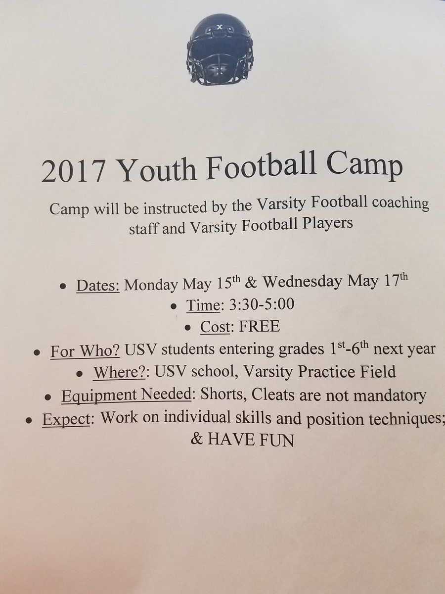 USV Football (@usvfootball) on Twitter photo 