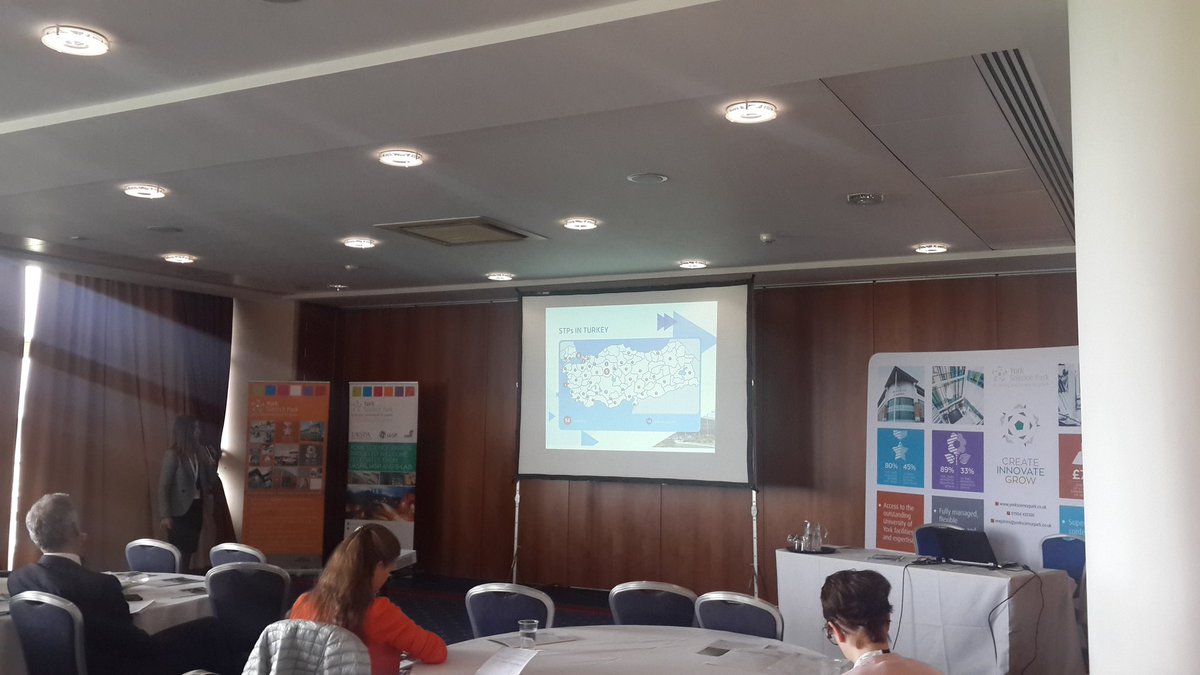ODTUTeknokent's tweet photo. We are talking about experiences of technoparks in Turkey. #IASPyork @TGBDernegi https://t.co/npPeic2pKo