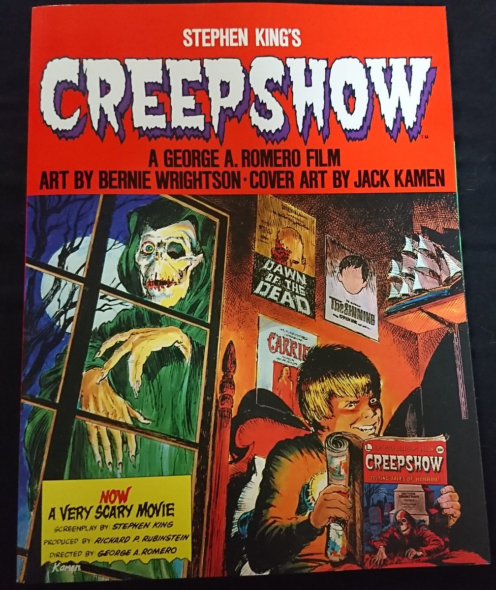 Uzivatel Junichi 是空 Llc Na Twitteru スティーヴン キング バーニー ライトソン の Creepshow グラフィックノベルが復刻されたので早速入手 先日亡くなったバーニー ライトソン追悼での復刻かな いずれにしても嬉しい あの シーンもありますよ