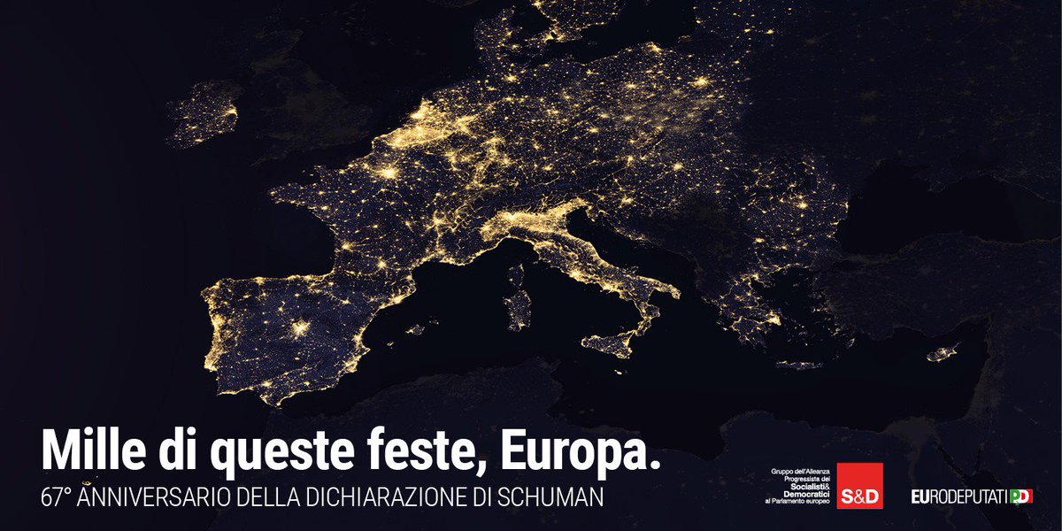 il #9maggio è anche la #FestaEuropa.