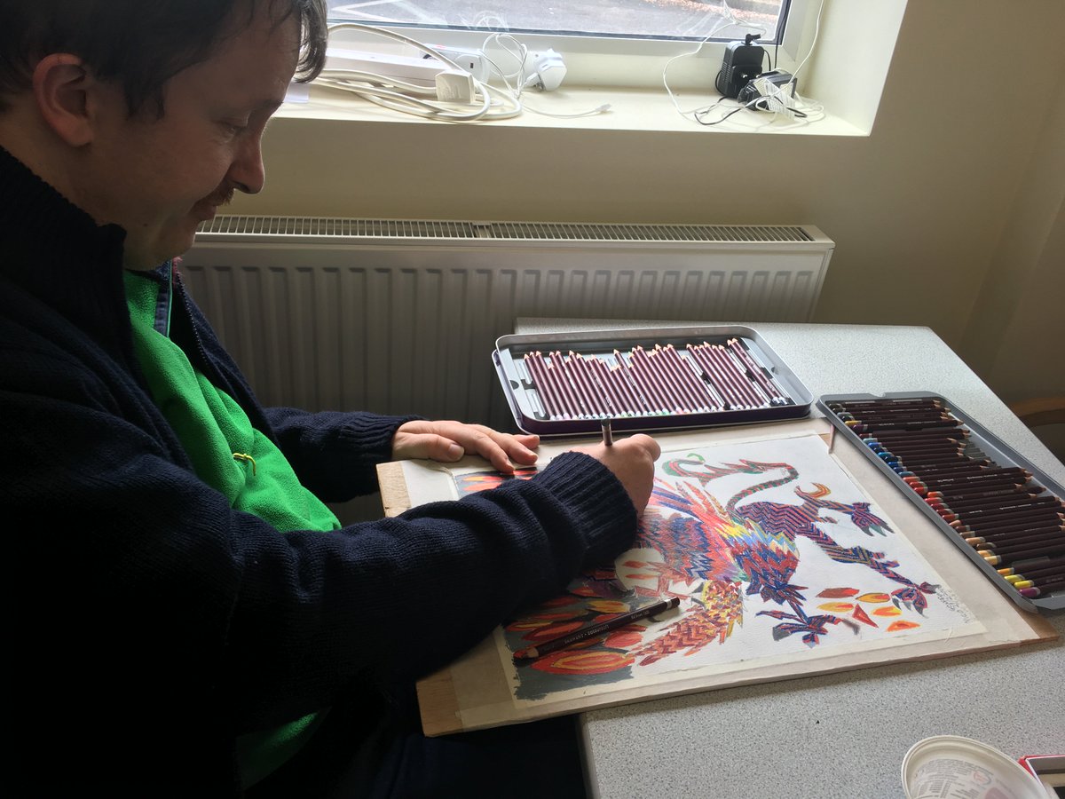 HowlandCentre's tweet photo. Nico working on another masterpiece @#howlands. https://t.co/sJNamuMhIF