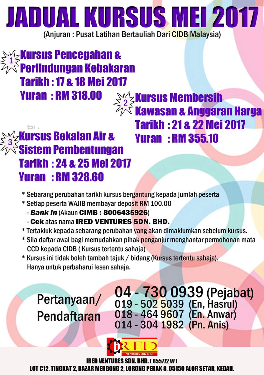 Hun_hunnyslee's tweet image. #kursus2017 #kontraktor #mataCCD