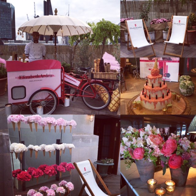 We're pretty thrilled with how delicious today's <a href="/ElizabethArden/">Elizabeth Arden</a> #GelatoCrush launch is looking! #eventprofs #liveevents