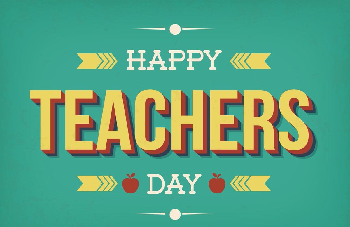 iamjanetwillis's tweet photo. Happy Teachers Day 2017! 🍎 https://t.co/hpWSdzpVo8
