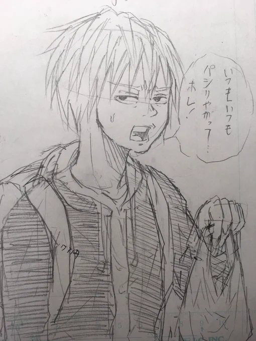 今日は描く時間とれなかったから軽くラクガキ✏️  #漫画家志望さんと繋がりたい 