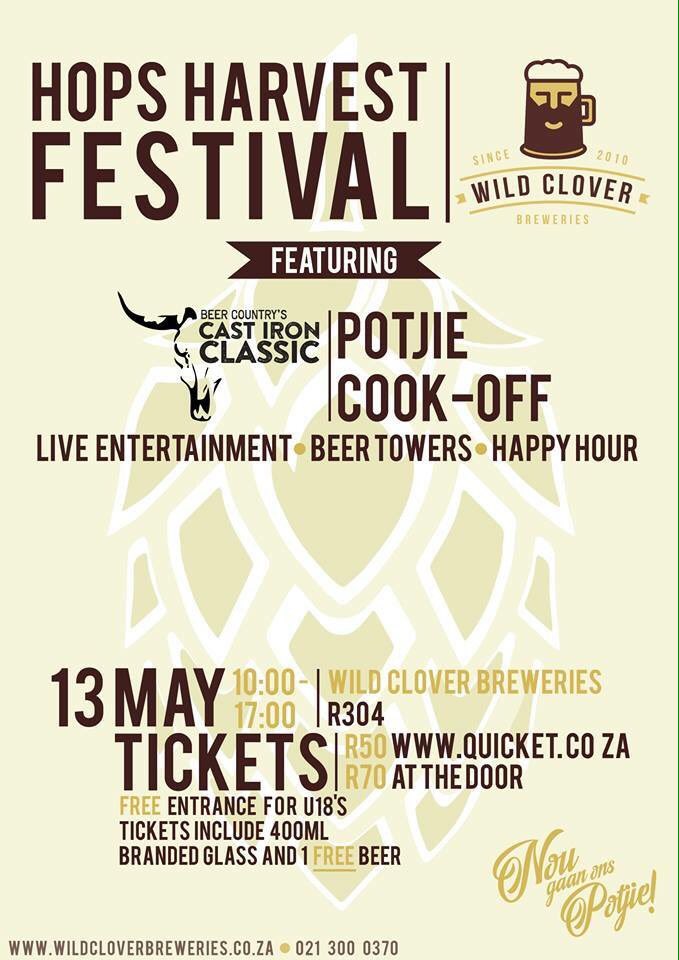 BeerCountrySA's tweet photo. We've got 2 spots open for the first Cast Iron Classic potjie cook off this Saturday @Wildcloverbrew who wants in? Prizes up for grabs! https://t.co/Zg8BnSmA6B