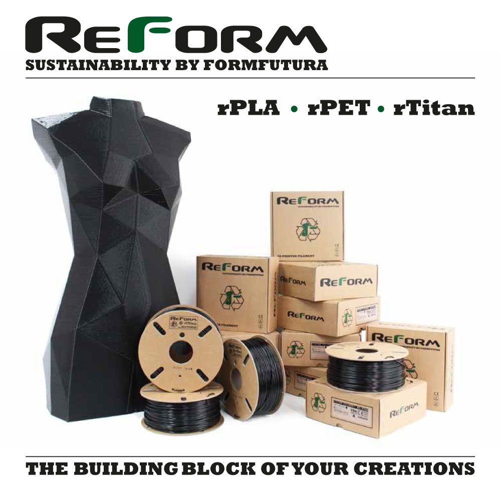 just3dp's tweet photo. Neu bei @just3dp - Das neue #Formutura #3d #Filament.
#ReForm das nachhaltig produzierte Filament jetzt bei https://t.co/9CYfApvwAb https://t.co/gJm0kYFf21