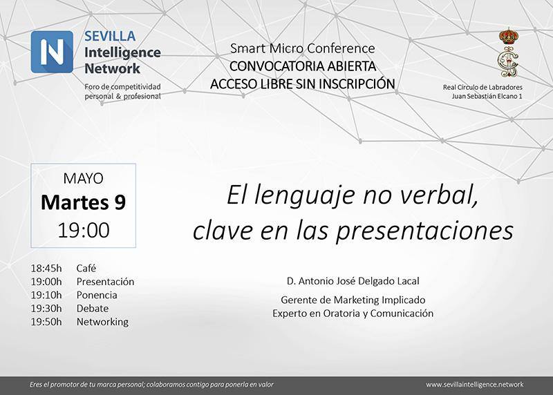 asoc_Ingenius's tweet photo. El Lenguaje No Verbal, Clave en las Presentaciones con @delgadolacal organiza @SevillaNetwork #sevillahoy #gratis https://t.co/eHzcWCuksO https://t.co/YNhHLUouX1