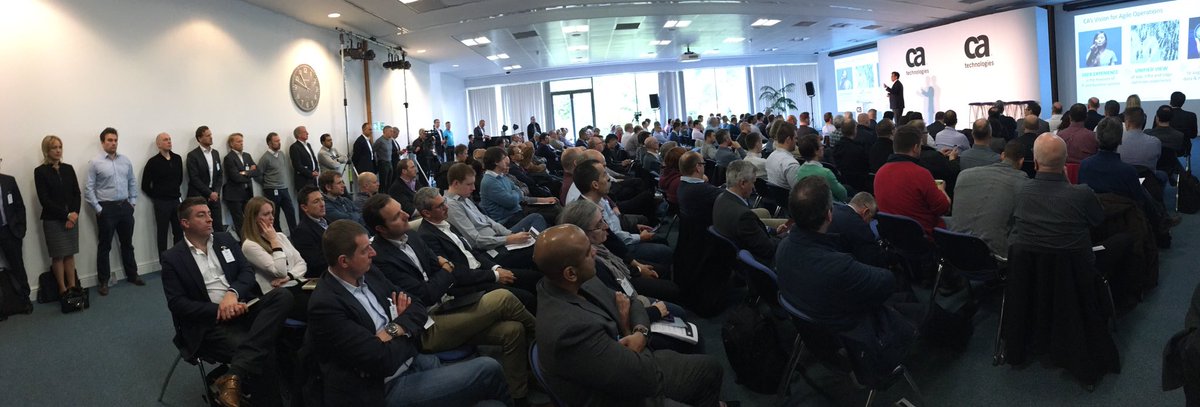 GuyVanroye's tweet photo. Loads of customers and partners at @CAinc @CA_Agile_Ops DevExchange #CAAPM #CAUIM #ANALYTICS #networkmonitoring https://t.co/yRnd8hAXLK