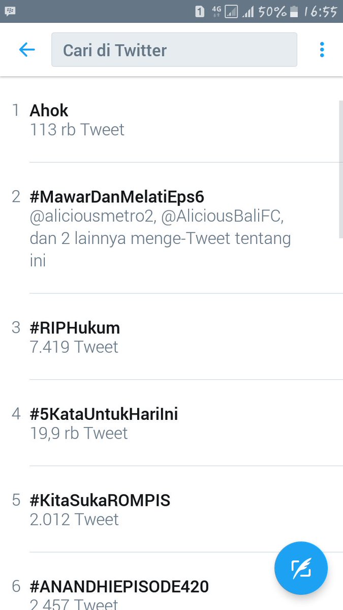 Barusan gw lihat TTI Mawar dan melati belum ada, nah sekarang udah TTI 2 aja 😆
#MawarDanMelatiEps6