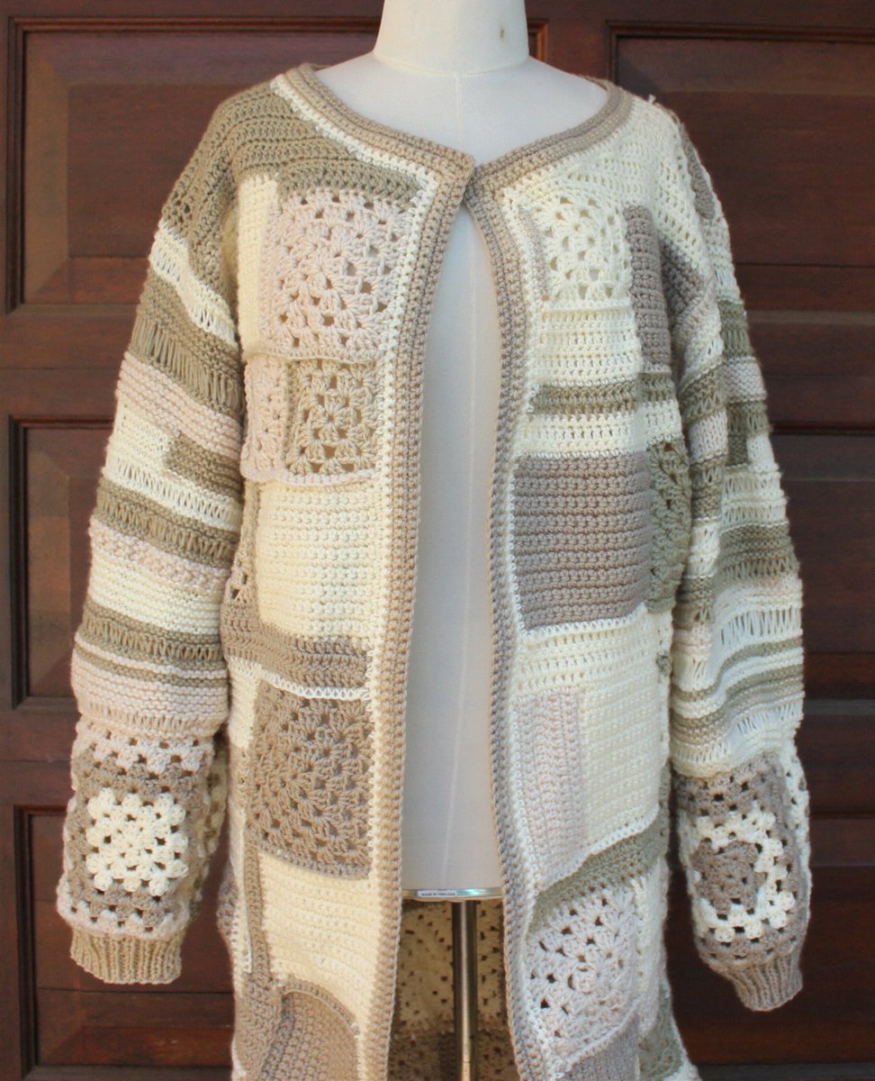 kennainafrica's tweet photo. Granny square crochet jacket , Crochet patchwork jacket , Crocheted cardi… https://t.co/SaLlD0kO7e #Etsy #OoakJacket https://t.co/Nep9fnWVnN