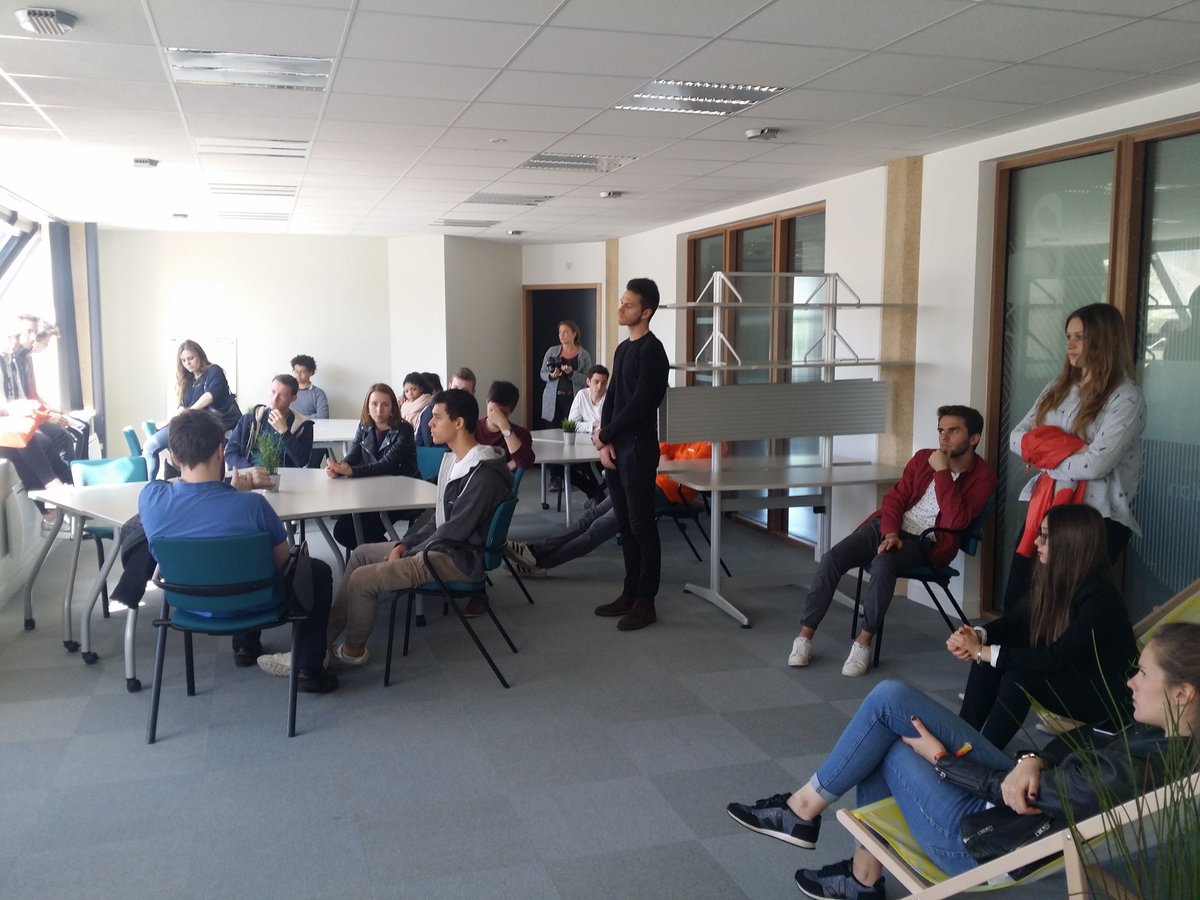 Lancement des visites du futur espace de #coworking #étudiant #entrepreneur #startup <a href="/EMNormandie/">EM Normandie Business School</a> @Ndie_incubation <a href="/PepiteFrance/">Pépite France</a>