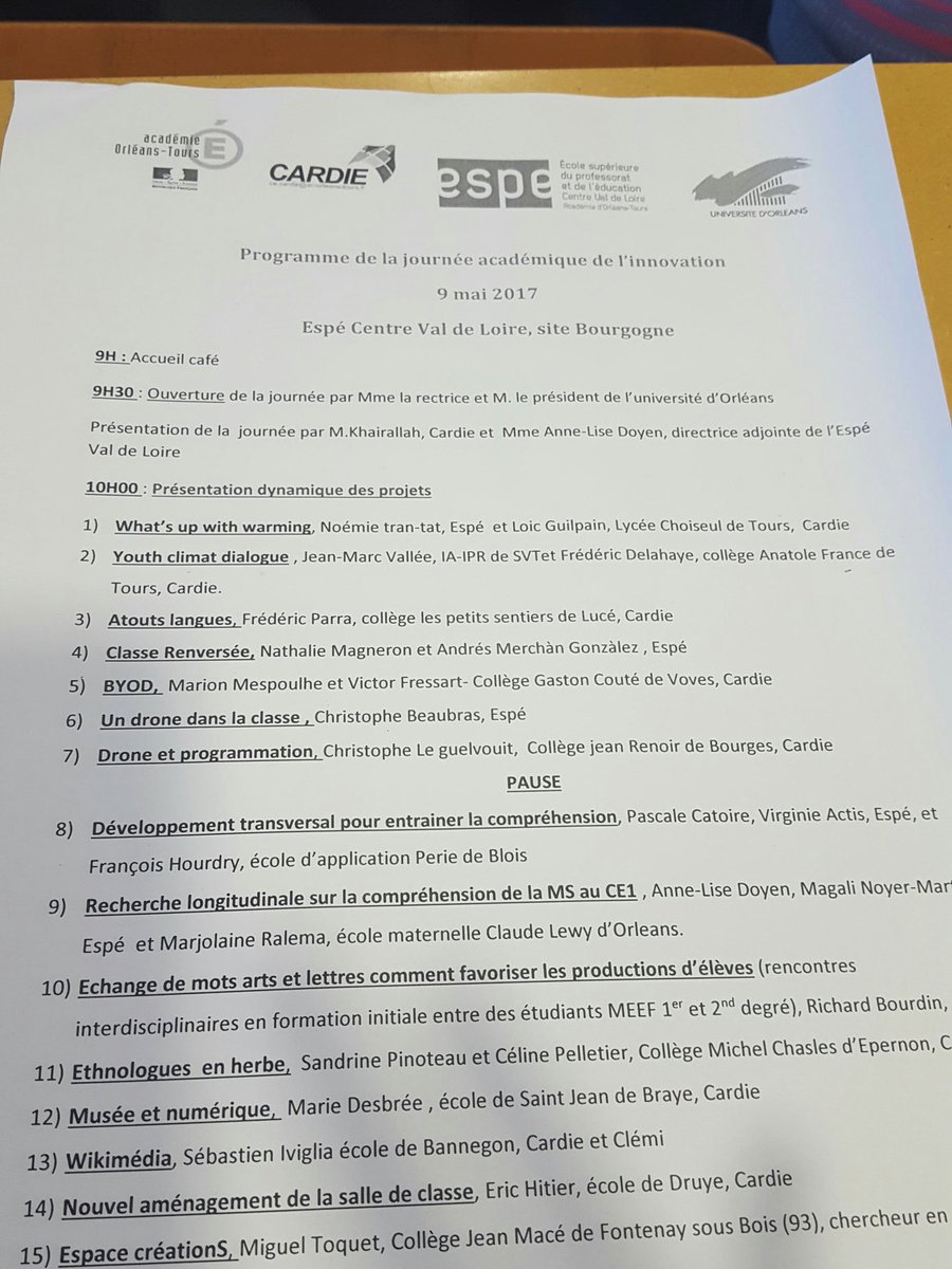 cdupuy5's tweet photo. Lors de la journée académique de l innovation mise en place par @CardieOT le projet #wikipedia du @LeCLEMI à  @EcoledeBannegon présenté. https://t.co/PxTMjzAs09