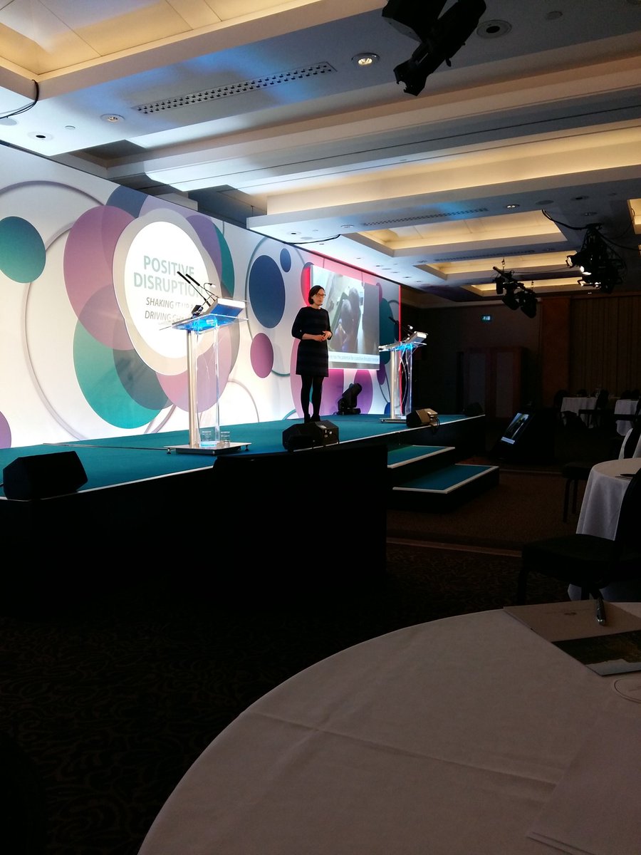 Go #molliecollett! Live on stage at #BHBIA17 talking about disrupting paradigm of #mentalhealth emergency assessment at OUH
