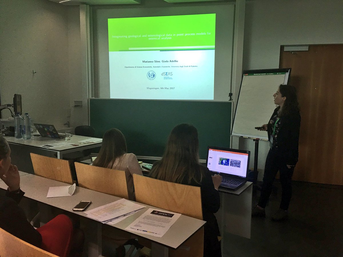 mfbenitez's tweet photo. Mariana Sino, great presentation and analysis using #OpenData and #SpatialPointProcess #agilewag2017 #opendata4opencities https://t.co/B7iIQy6jL2