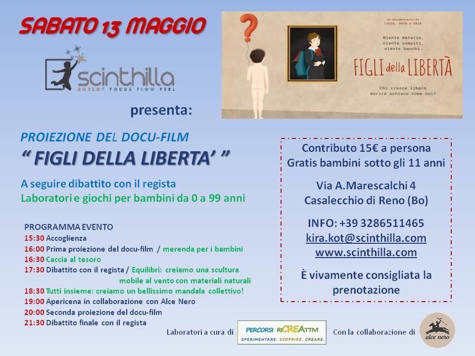 Figli della libertà: invito per questo sabato sciamamma.wordpress.com/2017/05/09/fig…