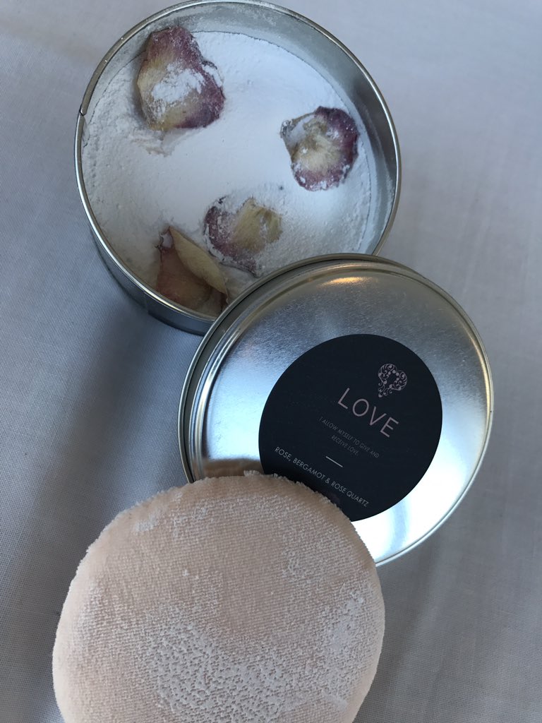 This body powder smells so, so good... #XWCN