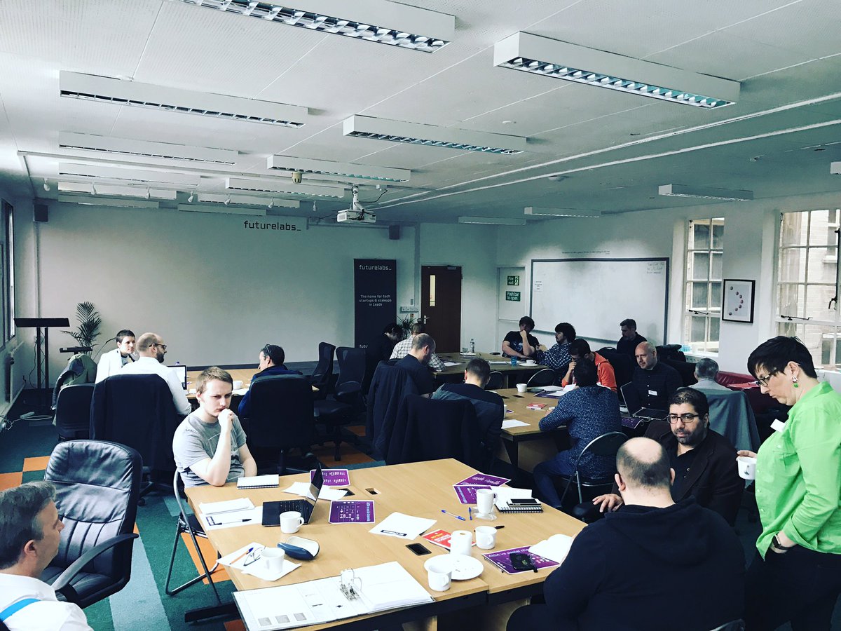 The <a href="/creativeengland/">Creative England (Archive)</a> Gameslab PR and Marketing 2 day workshop in full swing!