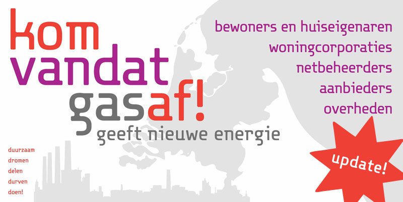 Wijken in beweging brengen op de route naar energieneutraal? Kom do 18 mei naar het event: #KomVanDatGasAf bit.ly/2p01UpM