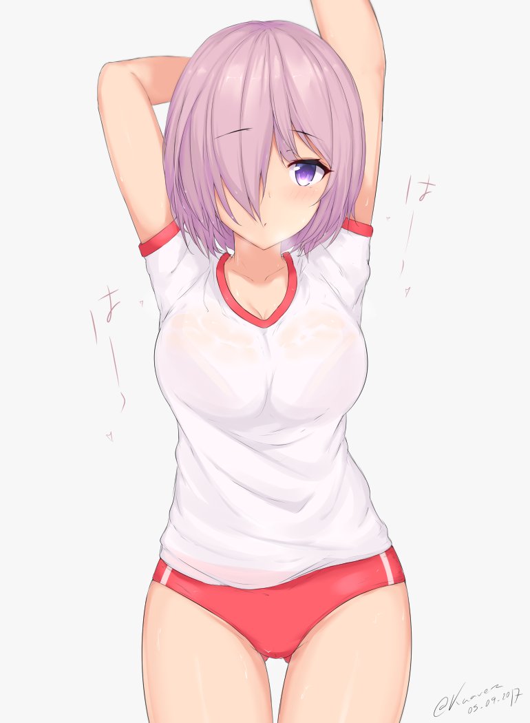 マシュ・キリエライト(Fate) 「マシュ 」|KUAのイラスト