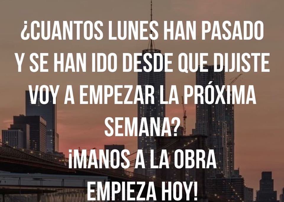 cmjinter's tweet image. La persona de éxito jamás posterga porque el tiempo es oro!