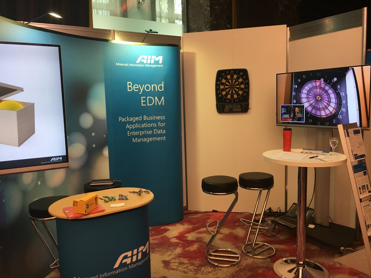 AIMSoftware's tweet image. Meet #AIMSoftware at the #DKF2017 in #Munich and win a prize in our #Dartboard Game!