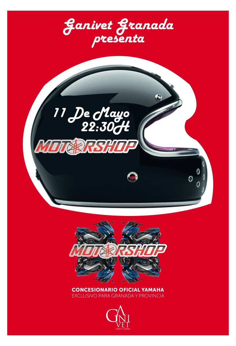Si tienes espiritud motero, no puedes faltar este jueves al evento de #yamaha en <a href="/ganivetgranada/">Pub Ganivet Granada</a>