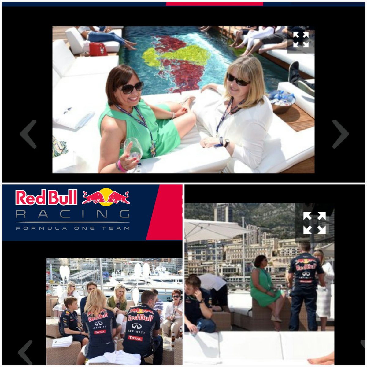 Formula1chick's tweet photo. Found these on the @redbullracing site.. #BestF1Memories #Monaco #EnergyStation #RBChicks #Abiπ π https://t.co/Nc582jt4cD