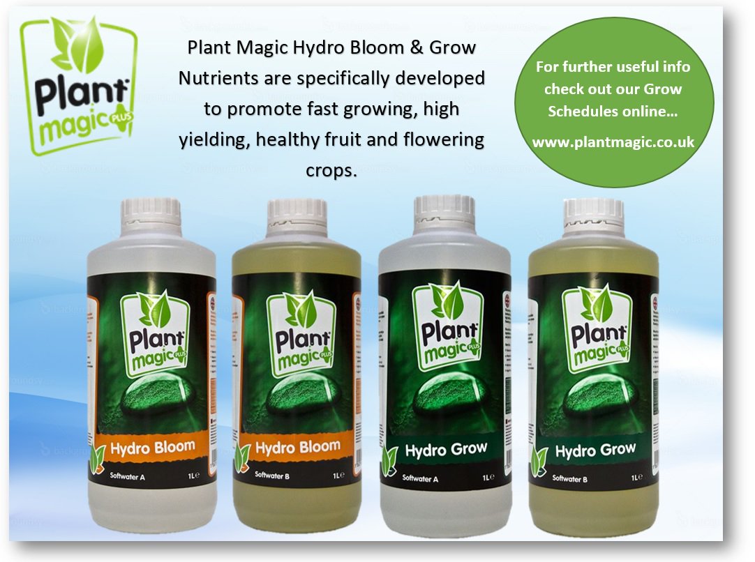 plantmagicplus's tweet photo. #TuesdayMotivation - Why not help your plants #grow with #PlantMagic #HydroGrow & #HydroBloom? Achieve #HealthierCrops & #HigherYields! https://t.co/LV3kiZe7cA