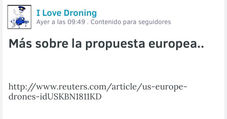 AeroclubZaragoz's tweet photo. Cositas como éstas y mucho más en nuestra red social de #drones! 

Aprende a #dronear en el Aeroclub!! #somosdiferentes #ilovedroning ❤️🎮🐝 https://t.co/gi18AkWBtN