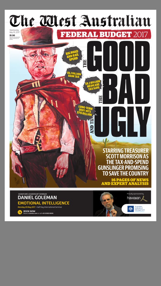 brettmccarthy's tweet image. Tomorrow's front page. #auspol