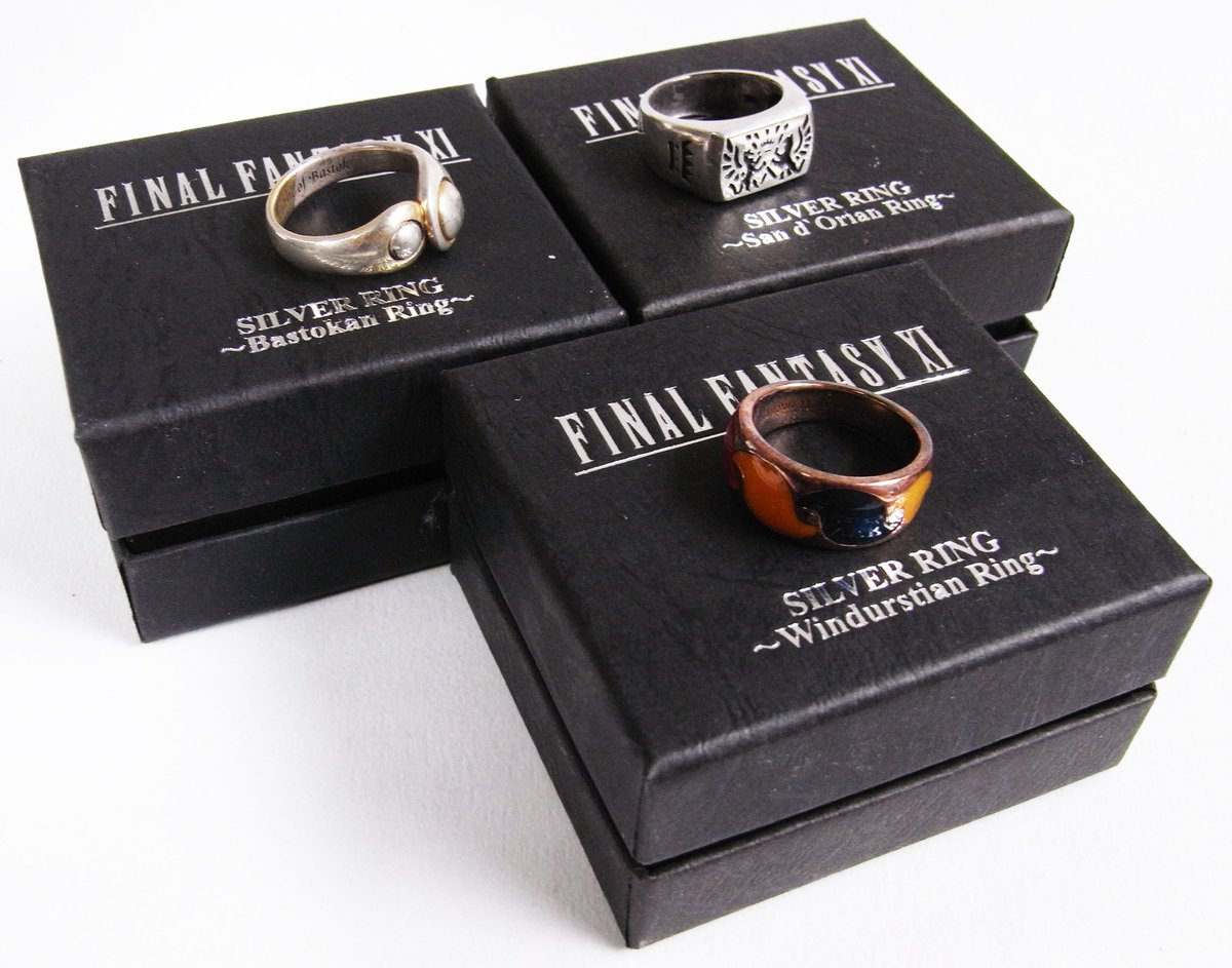 ☆先日、知り合いから FF11・銀製サンドリアリング、バストゥーク