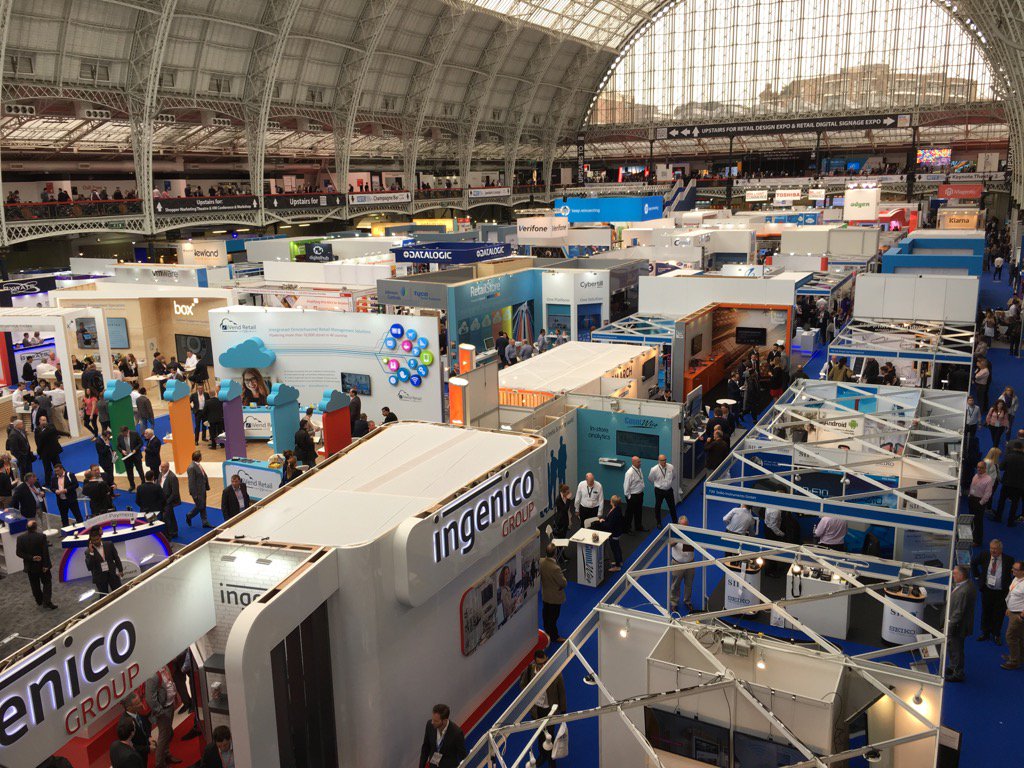 #omnichannel retail is the core focus at UK's biggest retail show #RBTE at Olympia