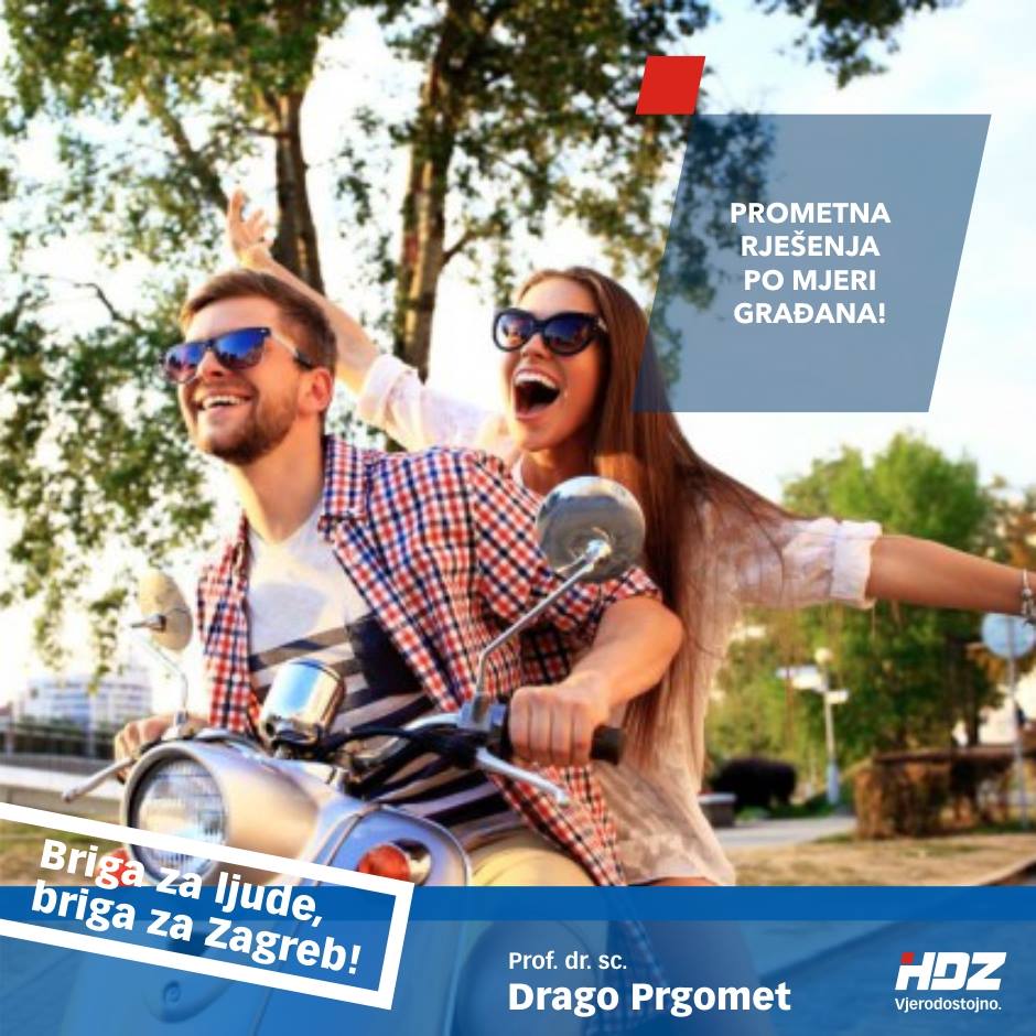 Nudimo prometna rješenja po mjeri građana #DragiZagreb! #BrigaZaLjude #BrigaZaZagreb #JednaHrvatska
Više na bit.ly/zgpromet.