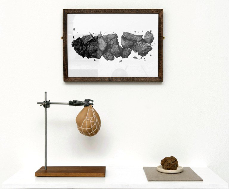 Wonderful to have <a href="/west_adrift/">Tana West</a> exhibiting with us in the Brink launch 
tanawest.co.uk  #sculpture #geology #brinkexhibition