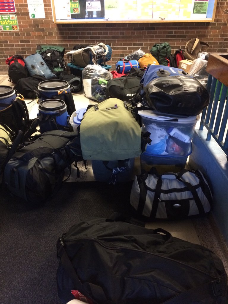 Eastdale's amazing WAG club is all packed up for a 3 night camping adventure! Excited kids everywhere! cc <a href="/brianhill_edu/">Brian Hill</a>