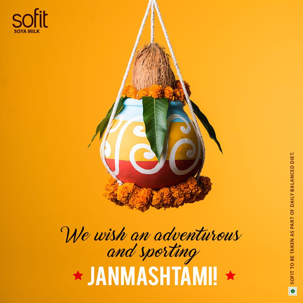 Be agile, be swift, be you just like Lord Krishna this Janmashtami