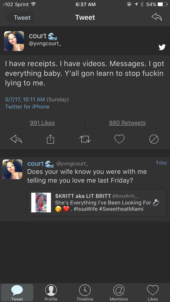 M__Deuce's tweet photo. On today's episode of "Men Are Trash....... https://t.co/oshrNkIllZ