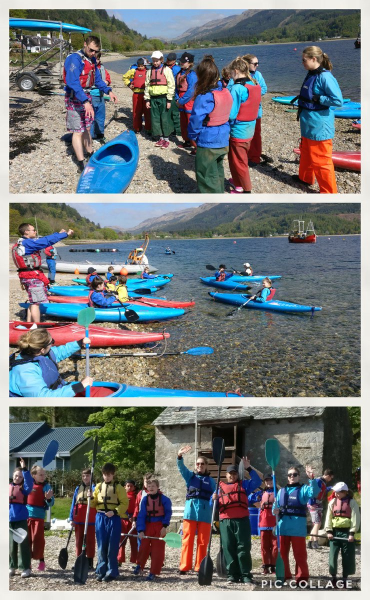 HillheadPrimary's tweet photo. Team 6 getting a safety briefing prior to kayaking on Loch Long. Another new challenge. #ardentinney https://t.co/vaXHHHa3yj