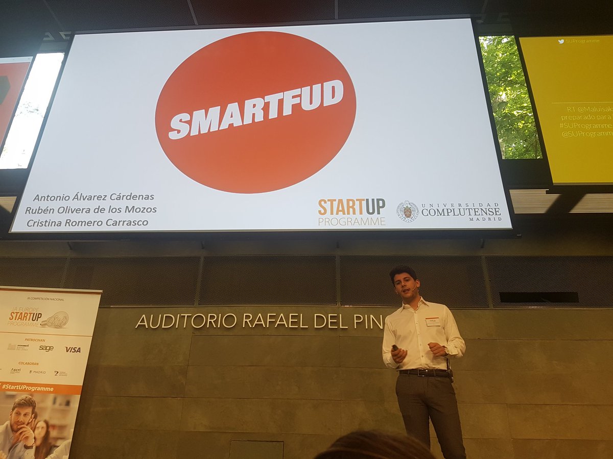JackieWillcox1's tweet photo. Premio Ayuntamiento de Madrid: #SmartFud @Visa_ES @SUProgramme @FUEONLINE #StartUProgramme https://t.co/qHnlcGaN2m