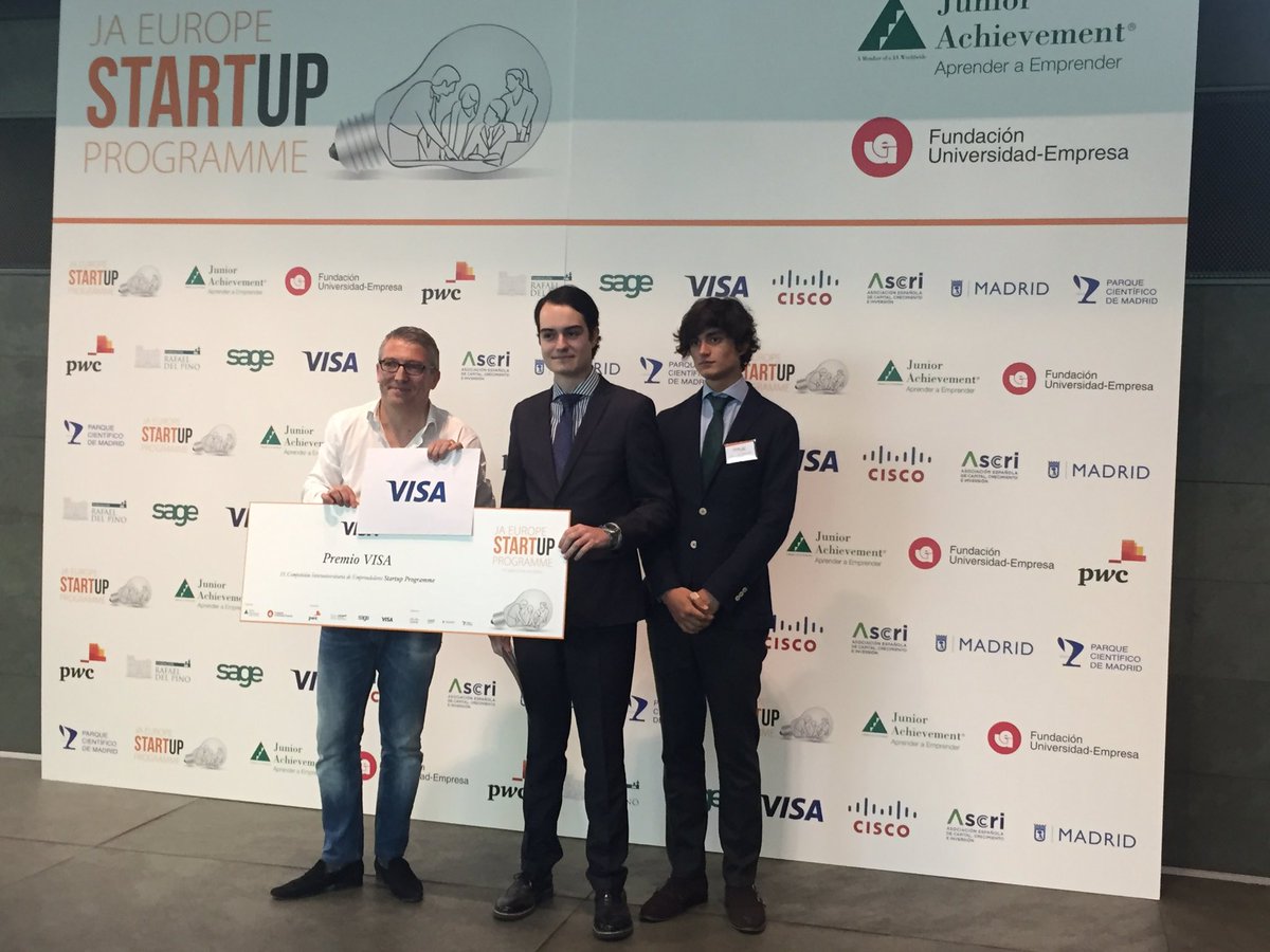 frdelpino's tweet photo. Premio Visa para @WiiHotels #StartUProgramme 👏 https://t.co/yFqJouiW20