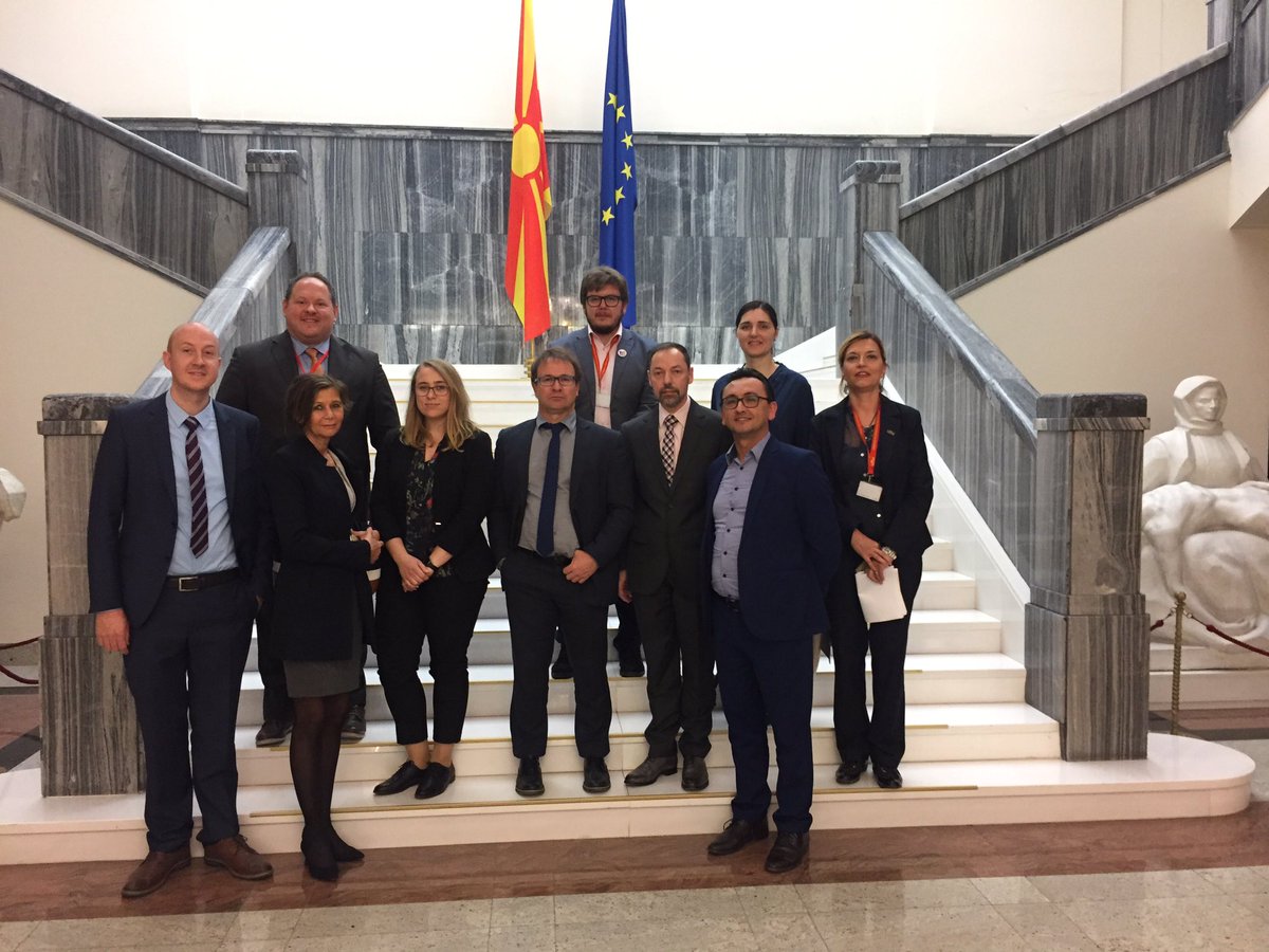 ParlCH's tweet image. Coopération technique parlementaire en #Macédoine sur les thèmes #e-communication et #children_and_parliament