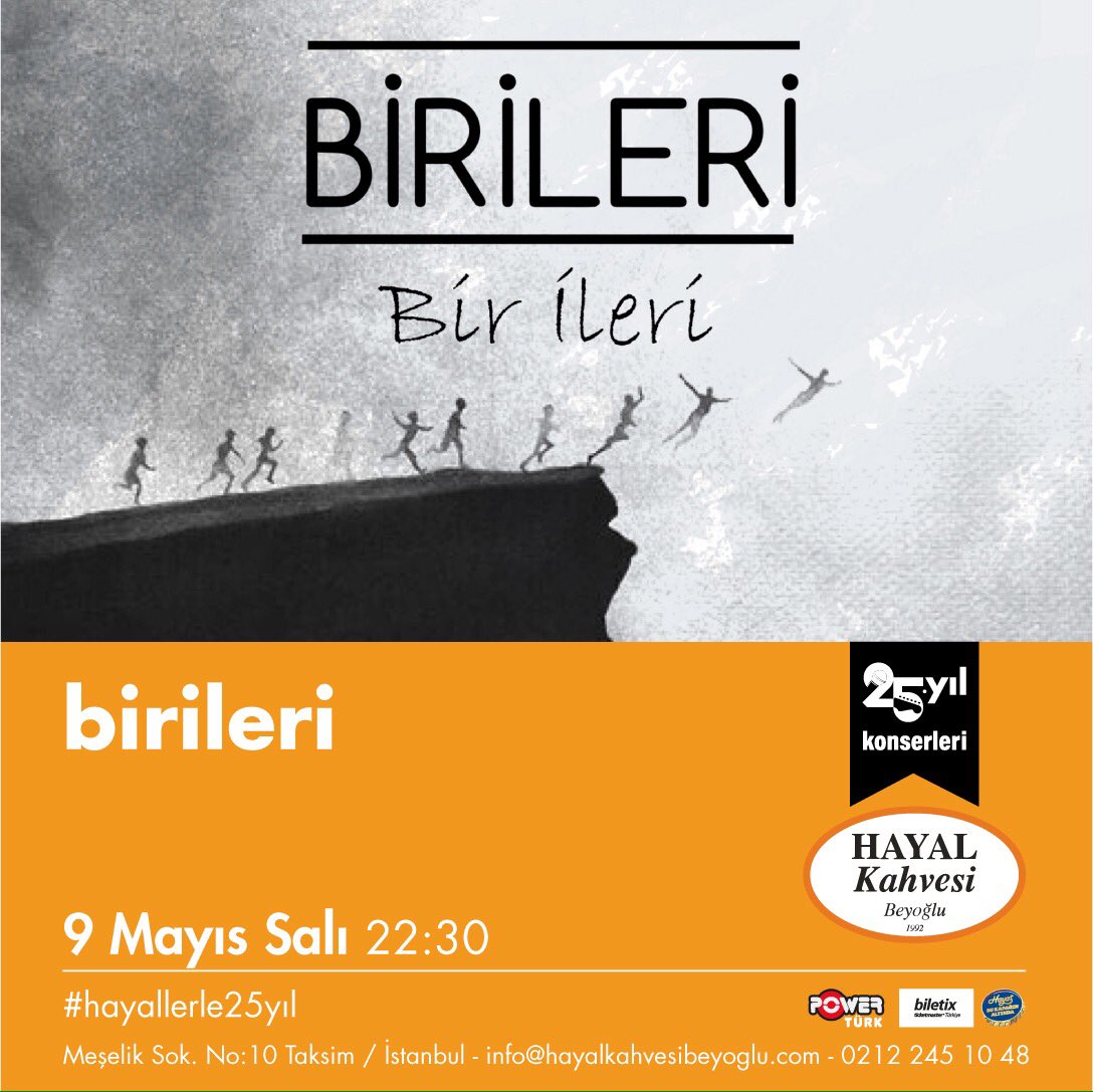 Hayal Kahvesi Beyoğlu'nda bu akşam 22:30'da "Birileri" sahnede